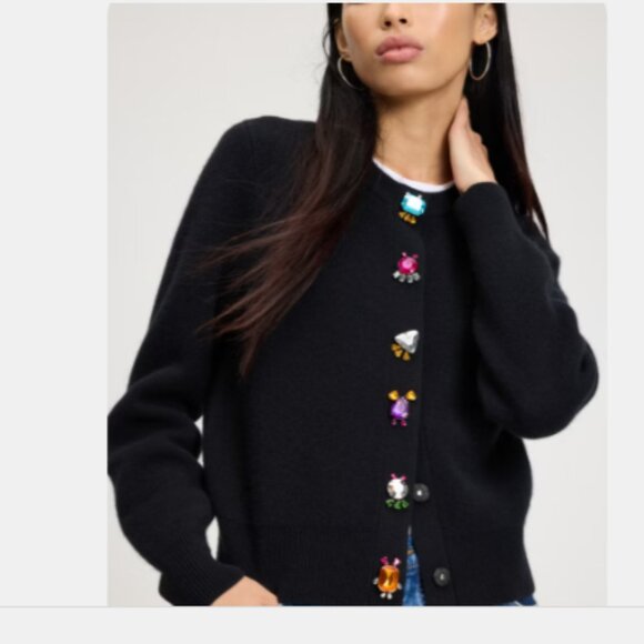 kate spade Sweaters - kate spade Embellished Nell Cardigan XXL NWT